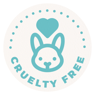 Cruelty free. No testeamos en animales. Nos oponemos a cualquier tipo de crueldad animal.
