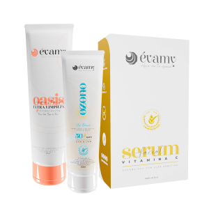 Productos de skincare para el cuidado y aclarar manchas. Serum de Vitamina C de Évamy